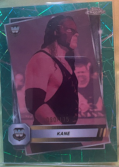 2025 Topps Chrome WWE Kane — front