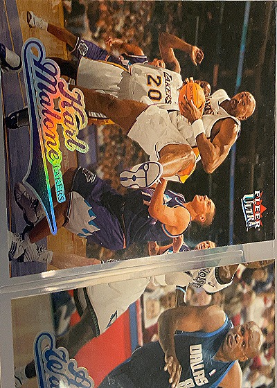 Karl Malone Fleer Ultra — front