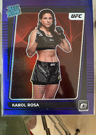 Karol Rosa Rated Rookie — front