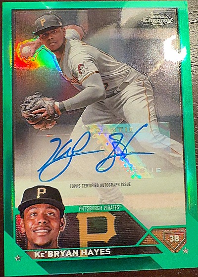 2023 Topps Chrome Ke'Bryan Hayes Autograph — front
