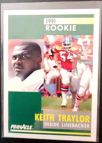 Keith Traylor Rookie — front