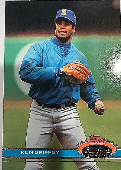 1991 Topps Stadium Club #342 Ken Griffey — front