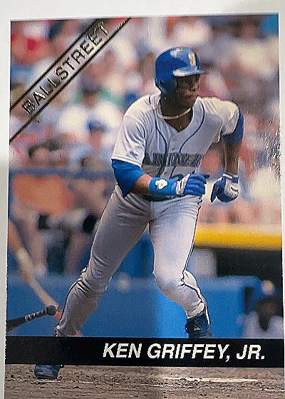 1992 Ballstreet Ken Griffey Jr. — front