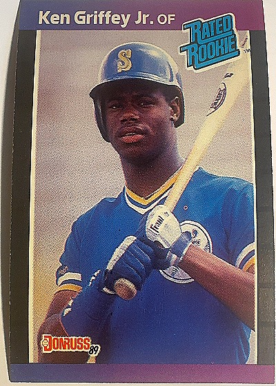 1989 Donruss Rated Rookie #33 Ken Griffey Jr. — front