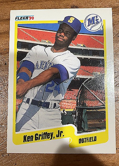 Ken Griffey Jr. 1990 Fleer #513 — front