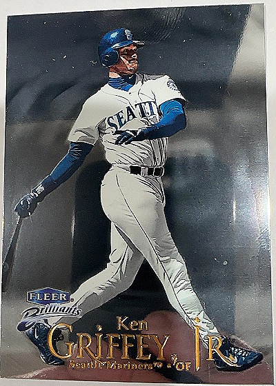 1999 Fleer Brilliants #24 Ken Griffey Jr. — front