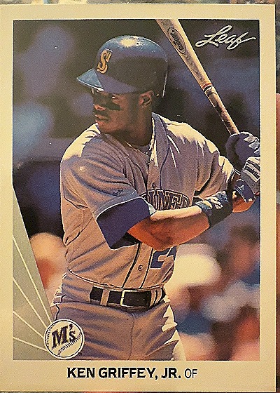 Ken Griffey Jr. 1990 Leaf #245 — front