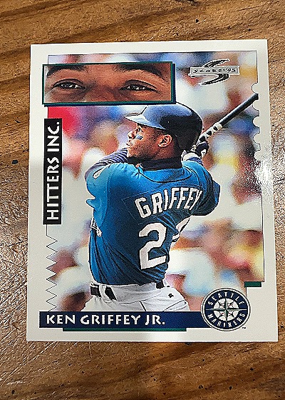 Ken Griffey Jr. 1995 Score Hitters Inc. — front