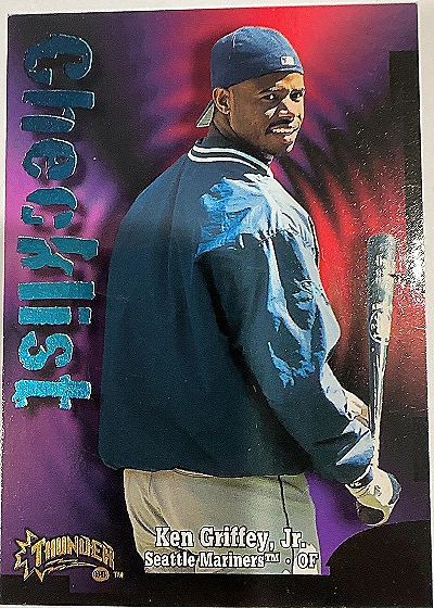 1998 Skybox Circa Thunder Checklist #299 Ken Griffey Jr. — front