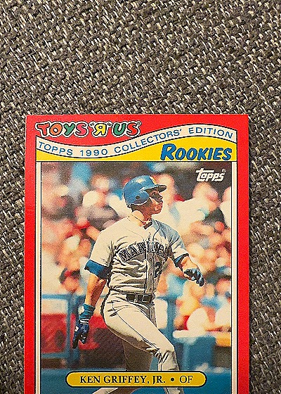 1990 Topps Toys 'R' Us Rookies Ken Griffey Jr. — front