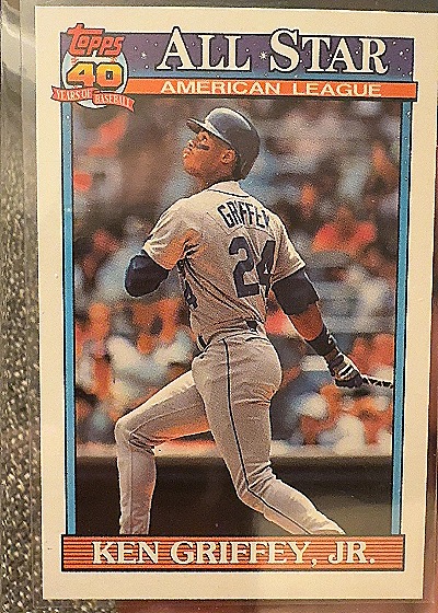 Ken Griffey Jr. 1991 Topps All-Star — front