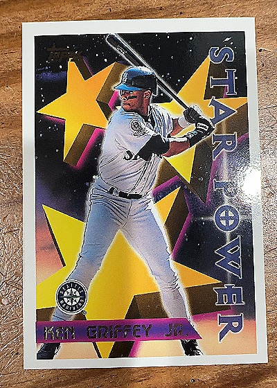Ken Griffey Jr. 1996 Topps Star Power — front