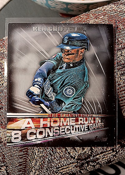 Ken Griffey Jr. The Greatest Streaks — front