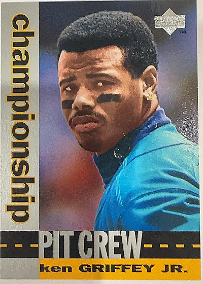 1994 Upper Deck Championship Pit Crew Ken Griffey Jr. — front