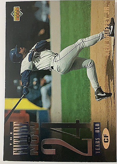 Ken Griffey Jr. 1994 Upper Deck The Future is Now — front