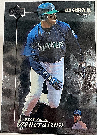 1996 Upper Deck Best of a Generation #376 Ken Griffey Jr. — front
