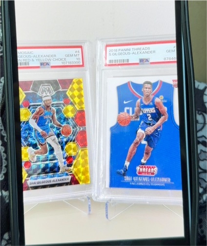 2018 Panini Threads #151 Shai Gilgeous-Alexander — front