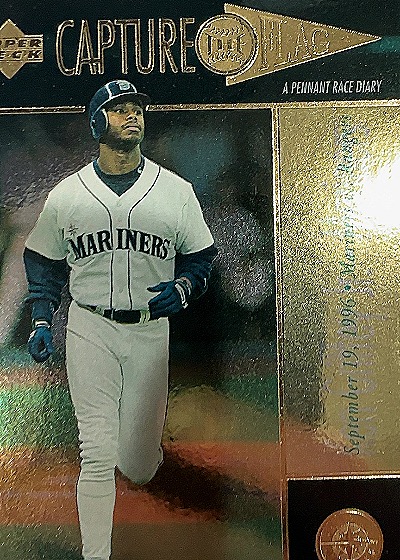 1997 Upper Deck Capture The Flag Ken Griffey Jr. — front