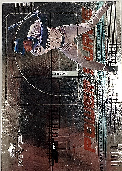 1999 Upper Deck MVP Power Surge #P3 Ken Griffey Jr. — front