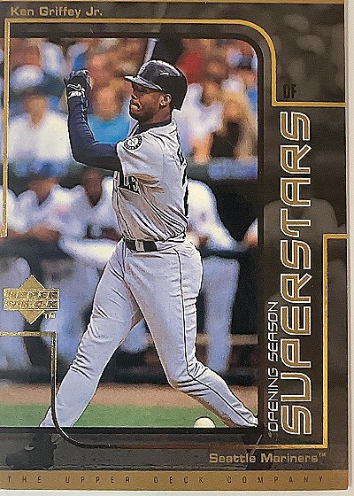 1999 Upper Deck Opening Season Superstars Ken Griffey Jr. — front