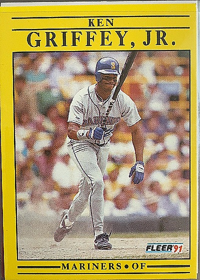 1991 Fleer Ken Griffey, Jr. — front