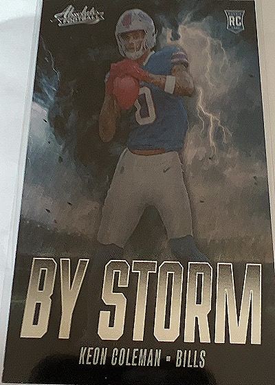 2024 Panini Absolute By Storm #BS-KCN Keon Coleman (RC) — front