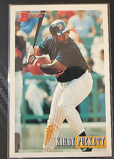 1993 Bowman #325 Kirby Puckett — front
