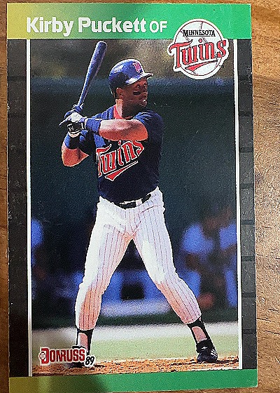 1989 Donruss #182 Kirby Puckett — front