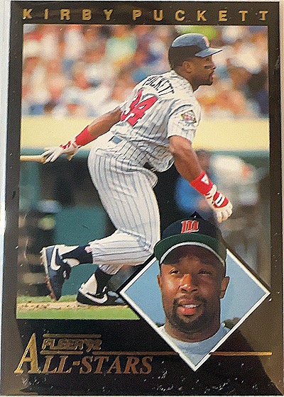 1992 Fleer All-Stars #22 Kirby Puckett — front