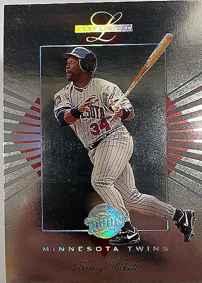 1994 Leaf Limited #51 Kirby Puckett — front