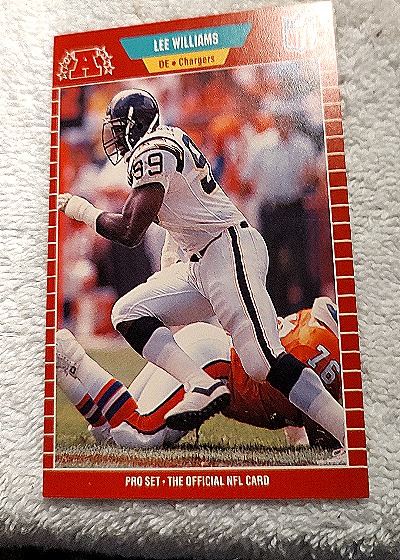1989 Pro Set #367 Lee Williams — front