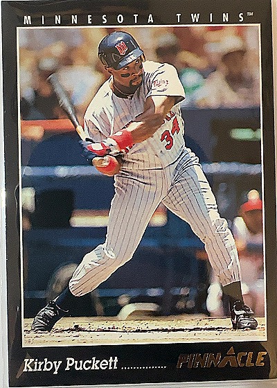 1993 Pinnacle #426 Kirby Puckett — front
