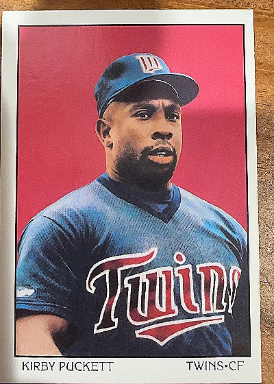 1990 Score #690 Kirby Puckett — front