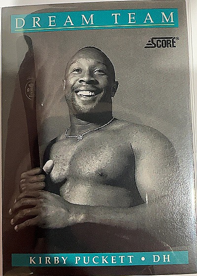 1991 Score #891 Kirby Puckett — front