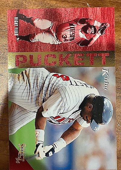 1994 Select #17 Kirby Puckett — front