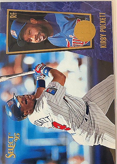 1995 Select Kirby Puckett — front