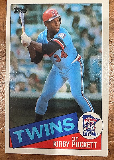 1985 Topps Kirby Puckett — front