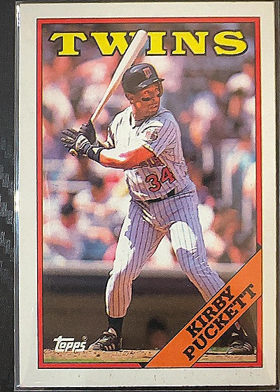 1988 Topps Kirby Puckett — front