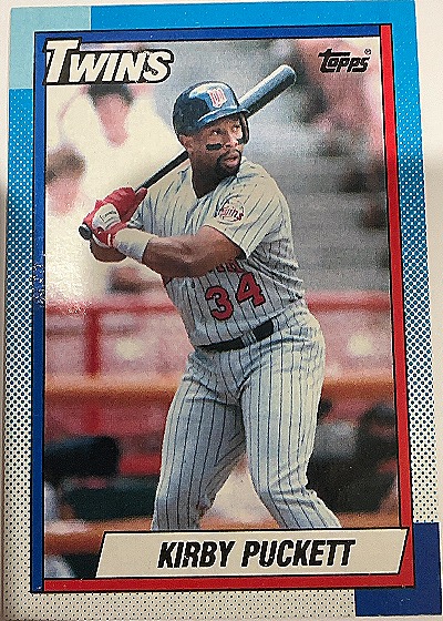 1990 Topps #700 Kirby Puckett — front