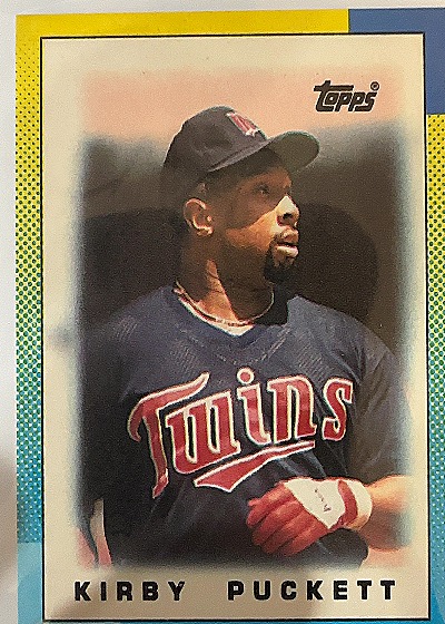 1991 Topps Kirby Puckett — front