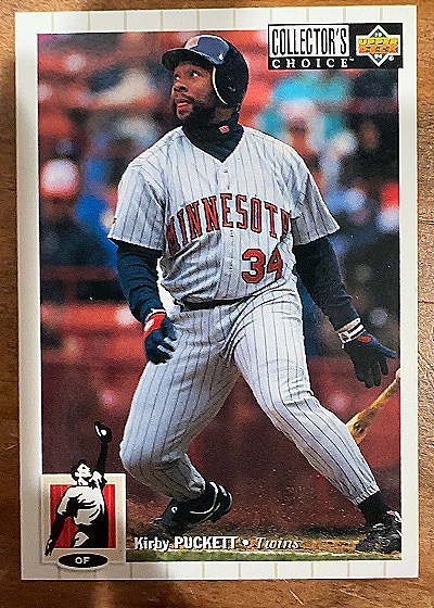 1994 Upper Deck #425 Kirby Puckett — front