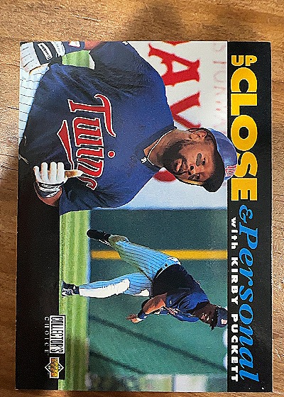 1994 Upper Deck Collector's Choice #638 Kirby Puckett — front
