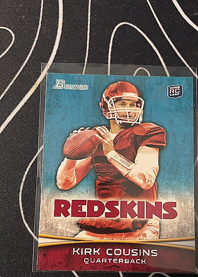 Kirk Cousins Rookie Card — front