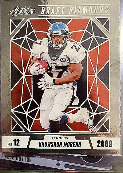 Knowshon Moreno Draft Diamonds — front
