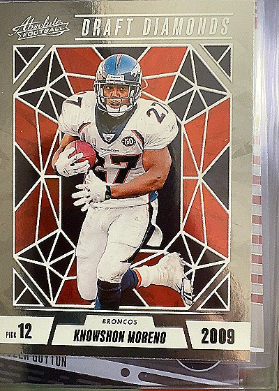 Knowshon Moreno Draft Diamonds — front