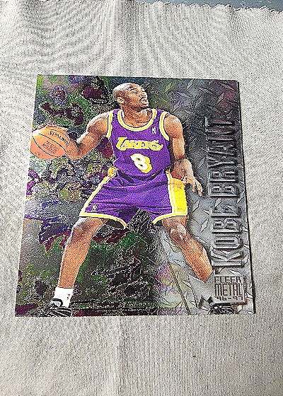 Kobe Bryant 1996-97 Fleer Metal Rookie Card — front