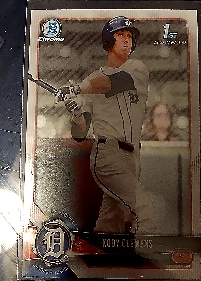 2018 Bowman #BDC-121 Kody Clemens — front