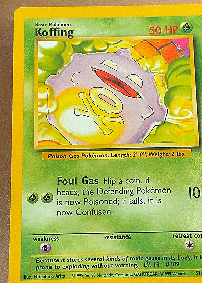 Koffing Base Set — front