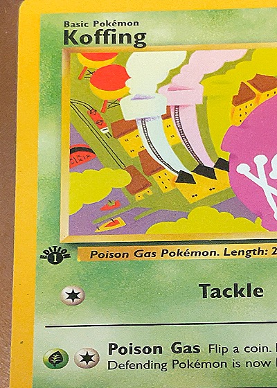 Koffing 1st Edition — front