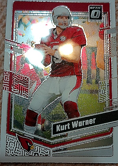 Kurt Warner 2023 Donruss Optic — front